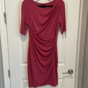 Pink Dress size 10 Slenderizing waist